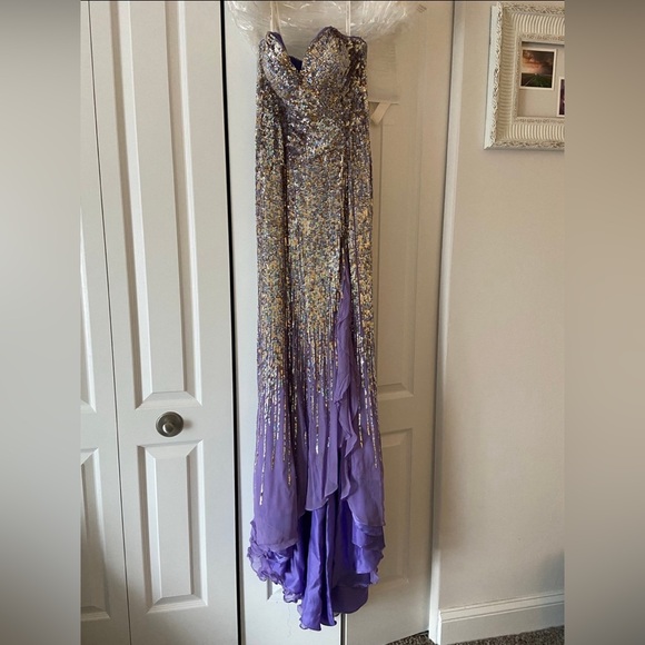 SOLD Sherri Hill Prom Gown - Picture 2 of 12